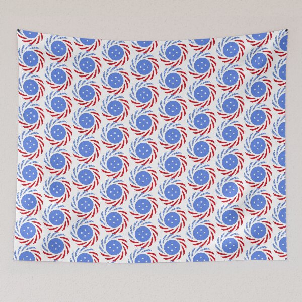 Item preview, Micronesian American Multinational Patriot Flag Series designed and sold by Carbon-Fibre Media.