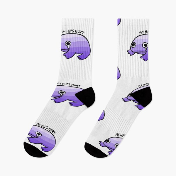 Item preview, My Hips Hurt | Crying Purple Gradient Frog designed and sold by iristocat.