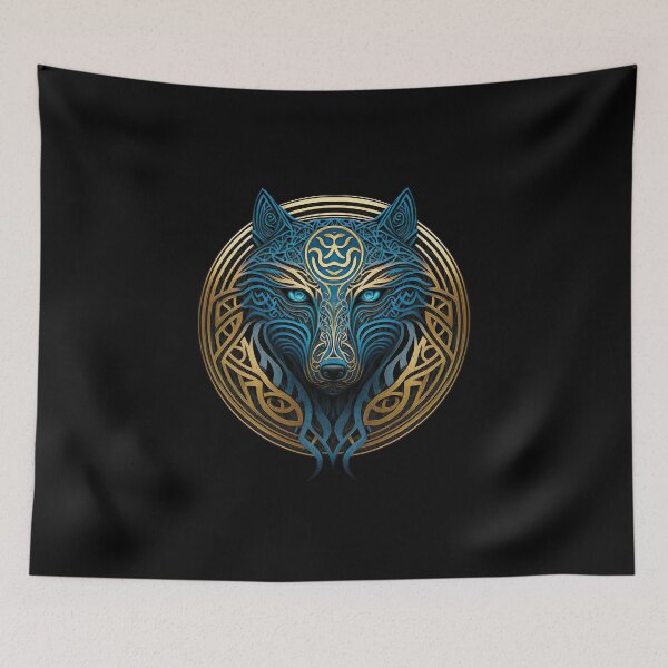 Item preview, Wolf Celtic knotwork designed and sold by nicestr.