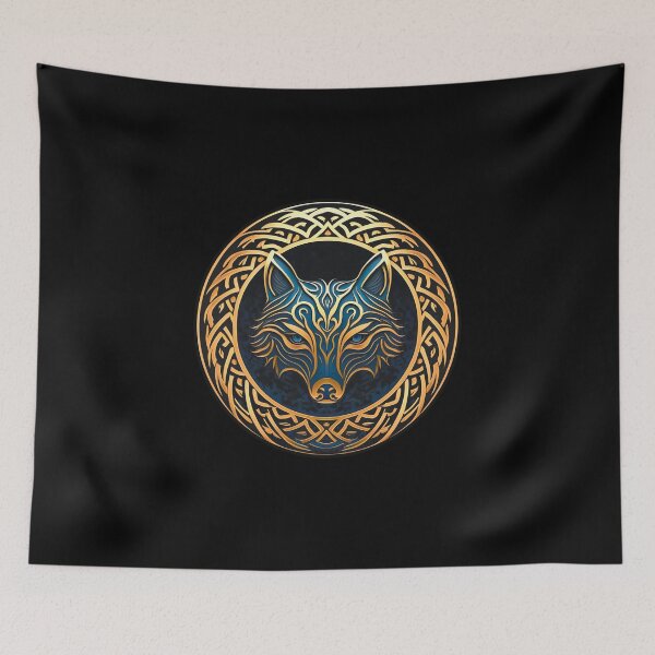 Item preview, Wolf knotwork designed and sold by nicestr.