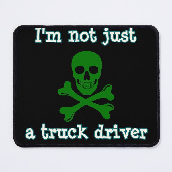 Item preview, Scary truck driver designed and sold by TVstuff.