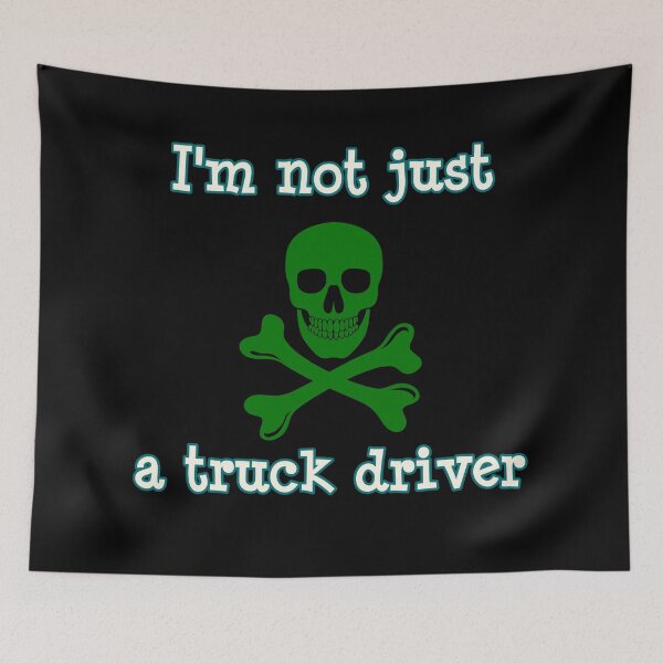 Item preview, Scary truck driver designed and sold by TVstuff.