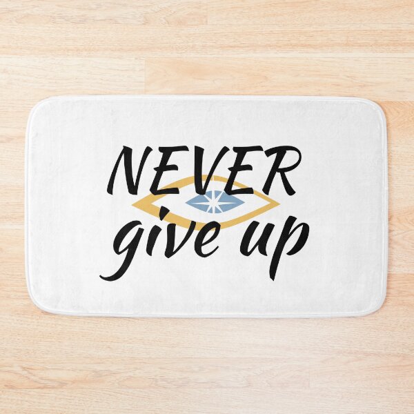 Item preview, Never Give Up designed and sold by Cuckoo Parrot.