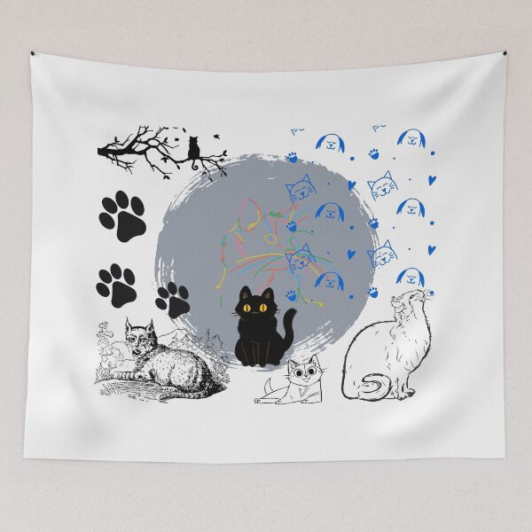 Item preview, fun cats designed and sold by Skysworld9.