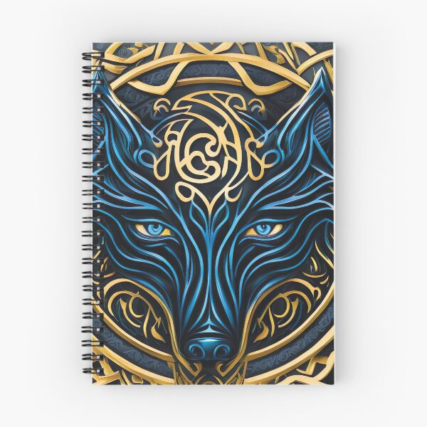 Item preview, Wolf knotwork art designed and sold by nicestr.
