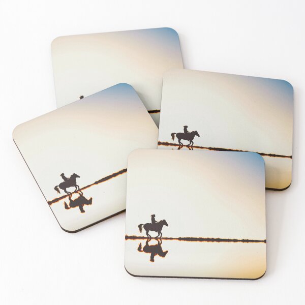 Item preview, Horse ride sunset reflection  designed and sold by Md1982.