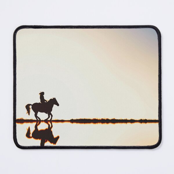 Item preview, Horse ride sunset reflection designed and sold by Md1982.