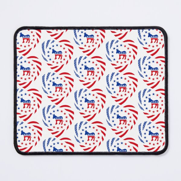 Item preview, Democratic Murican Patriot Flag Series (Heart) designed and sold by Carbon-Fibre Media.