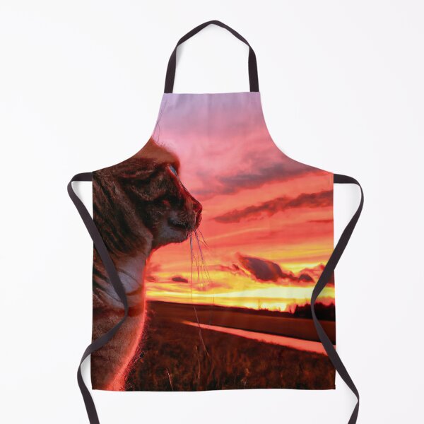 Item preview, Cat Watching Sunset Scene designed and sold by AlanPhotoArt.