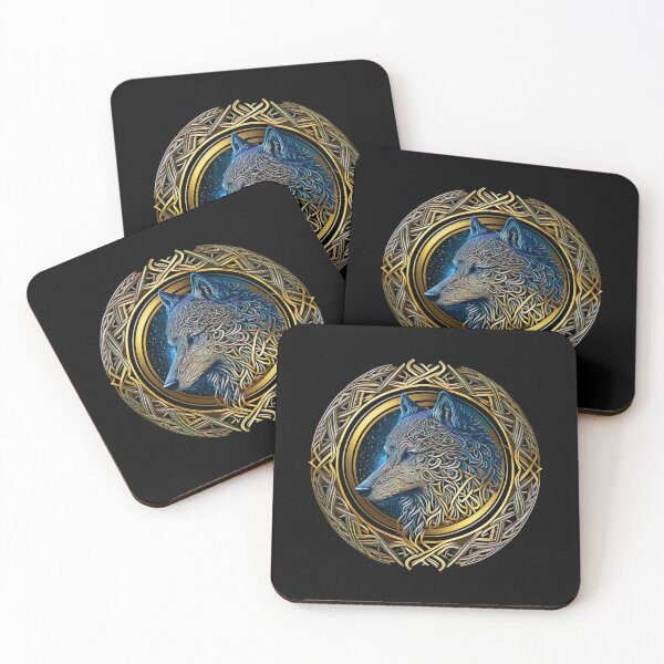 Item preview, Wolf Face Celtic art designed and sold by nicestr.