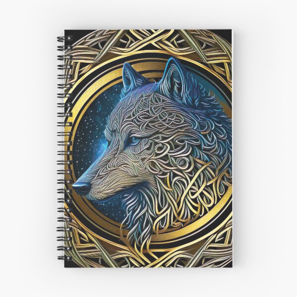 Item preview, Wolf Face Celtic art designed and sold by nicestr.