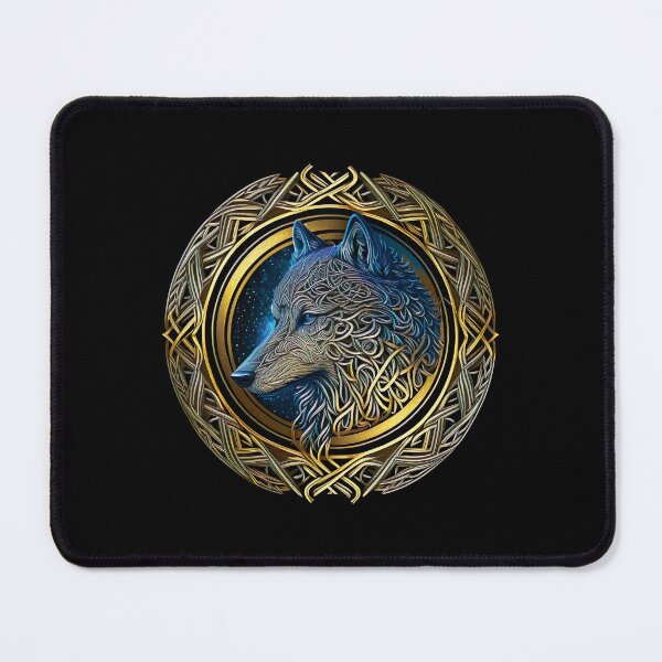 Item preview, Wolf Face Celtic art designed and sold by nicestr.