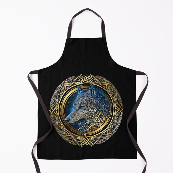 Item preview, Wolf Face Celtic art designed and sold by nicestr.