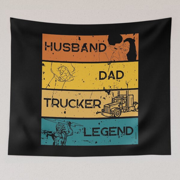 Item preview, Husband Dad Trucker Legend designed and sold by AndrewWorld.