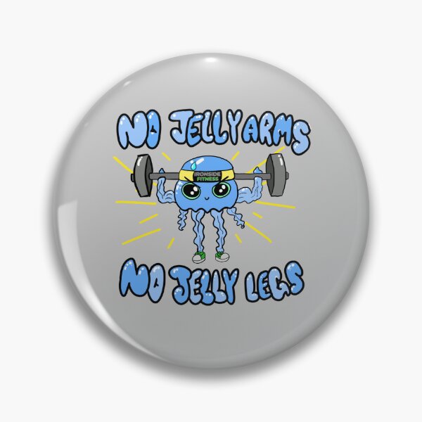 Item preview, No Jelly Arms! No Jelly Legs! Ironside Fitness designed and sold by els-oddities.