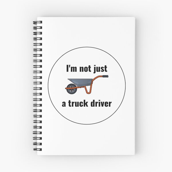 Item preview, funny truck driver designed and sold by TVstuff.