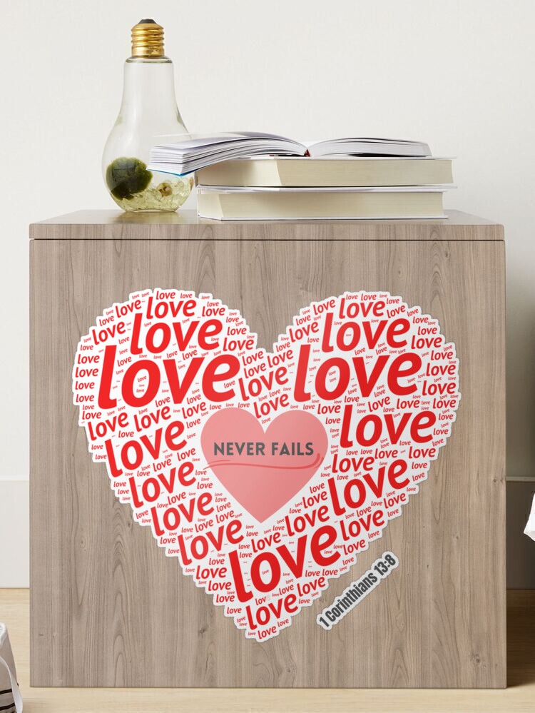 Designocracy 98731-12 I Love You Heart Art on Board Wall Decor, 1