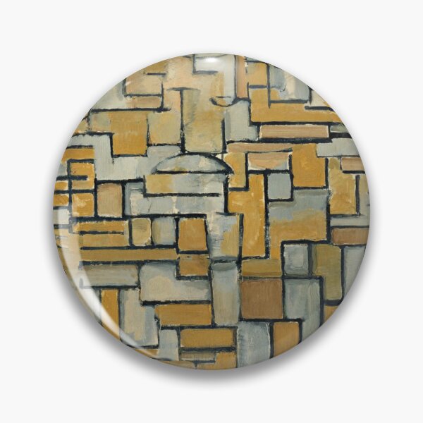 Item preview, Piet Mondrian's Composition in Brown and Gray, 1913 by Piet Mondrian designed and sold by BossyCatHome.