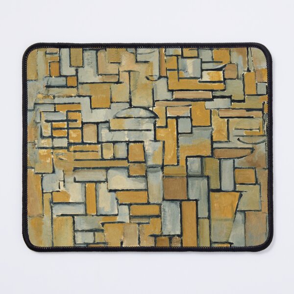 Item preview, Piet Mondrian's Composition in Brown and Gray, 1913 by Piet Mondrian designed and sold by BossyCatHome.