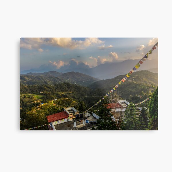 Hills of Namo Buddha Metal Print