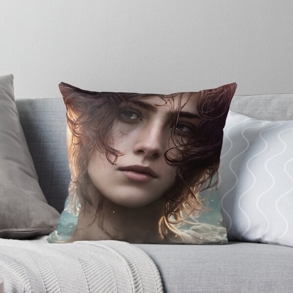 Item preview, Dreaming redhead designed and sold by WildMountainArt.