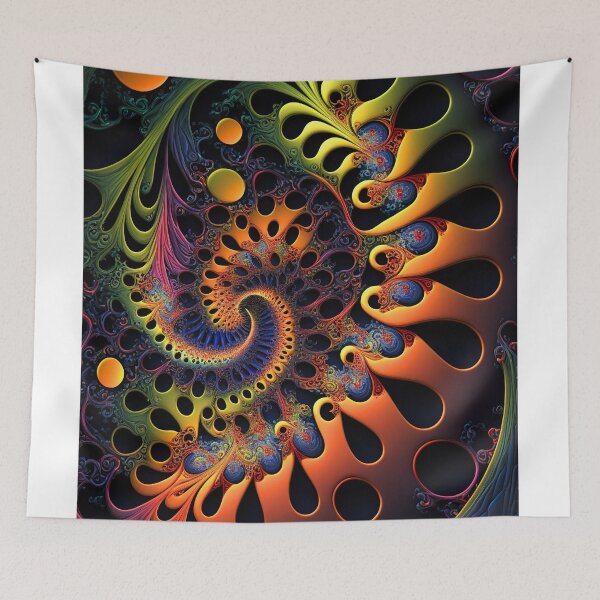 Item preview, Fractal 0006, Astonishing Mandelbrot fractal art, with mesmerizing details and captivating complexity designed and sold by randycolby.