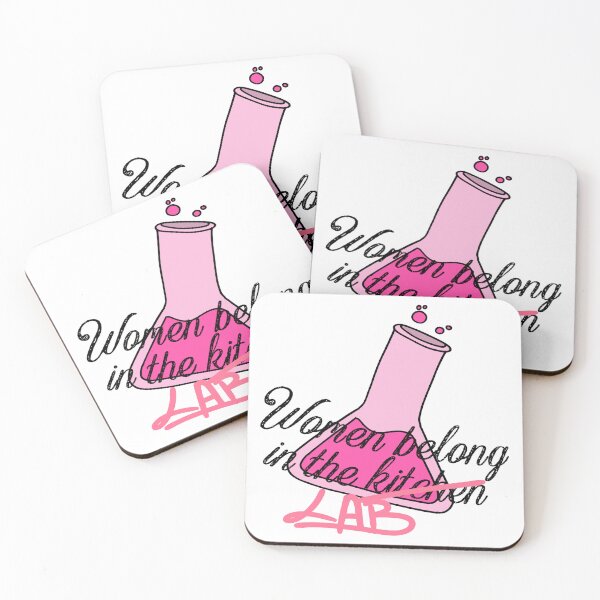 Item preview, Women belong In The Lab designed and sold by Puffoo.