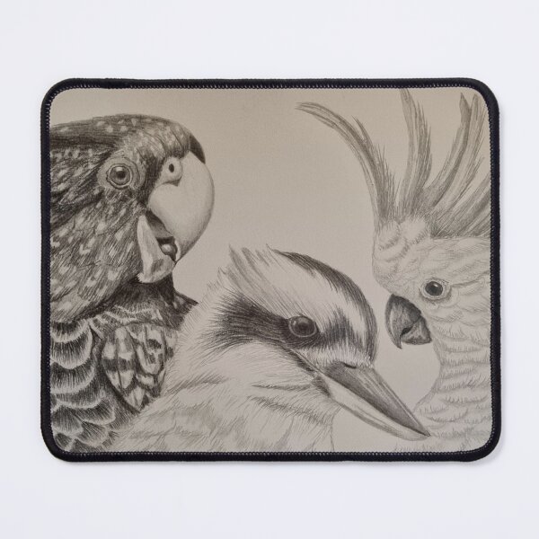 Item preview, Black Cocky, Kookaburra & White Cocky. designed and sold by jansimpressions.