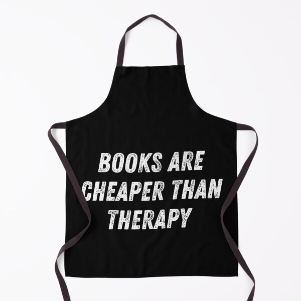 Item preview, books are cheaper than therapy designed and sold by TomorrowQuotes.