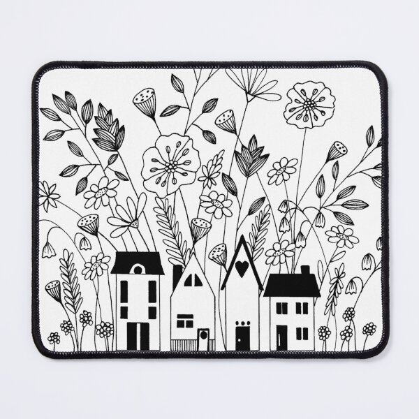 Item preview, Tiny houses in the flowers designed and sold by DianaGuy.