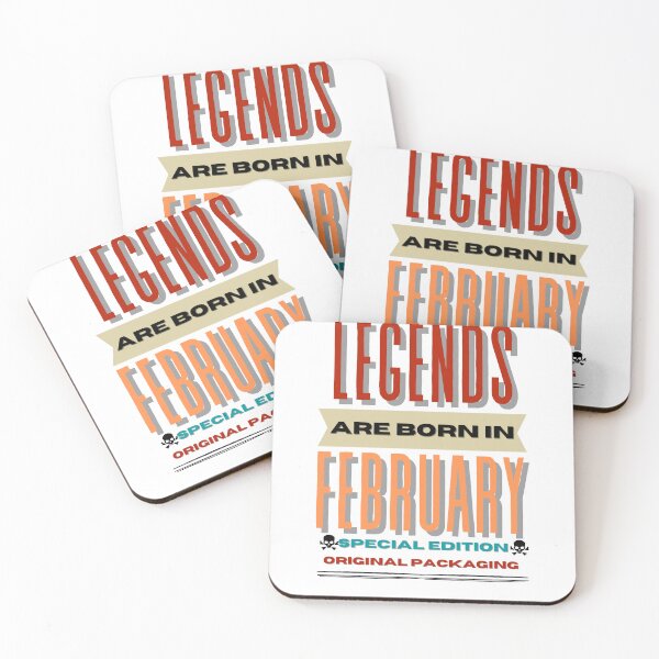 Item preview, Legends Are Born In February Special Edition Original Packaging designed and sold by LadyHustle.
