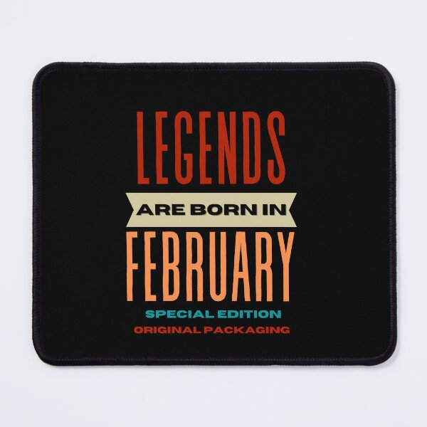 Item preview, Legends Are Born In February Special Edition Original Packaging designed and sold by LadyHustle.