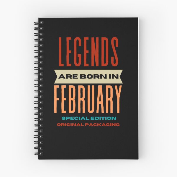 Item preview, Legends Are Born In February Special Edition Original Packaging designed and sold by LadyHustle.