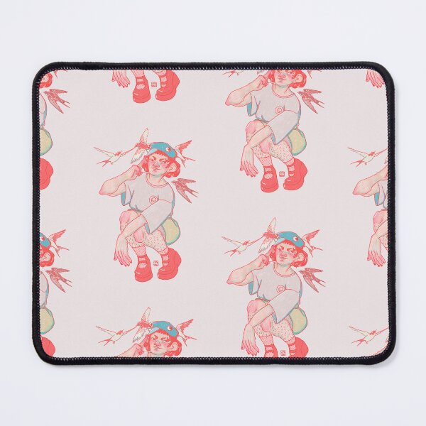 Item preview, swallow girl designed and sold by carinnacabezas.