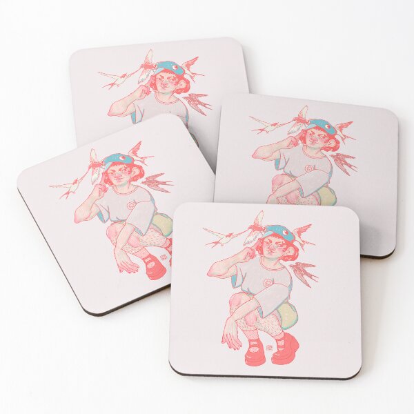 Item preview, swallow girl designed and sold by carinnacabezas.