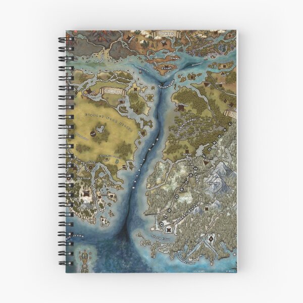 Item preview, Thrae map designed and sold by hlhines.