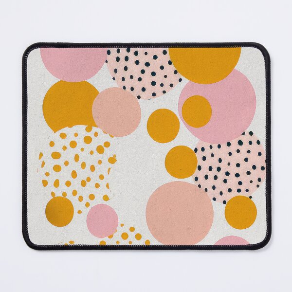 Item preview, Abstract Polka Dot Circles Art Retro Pastel Vintage designed and sold by PinkNomad.