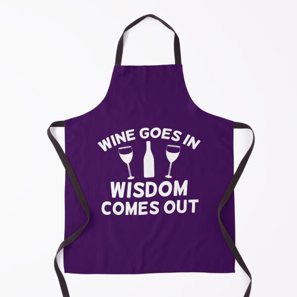 Item preview, Wine Goes in Wisdom Comes Out, Wine Quote, Drinking Quote, Wine Sayings designed and sold by DesignHouse07.
