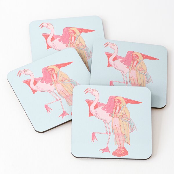 Item preview, Pink flamingo girl designed and sold by carinnacabezas.