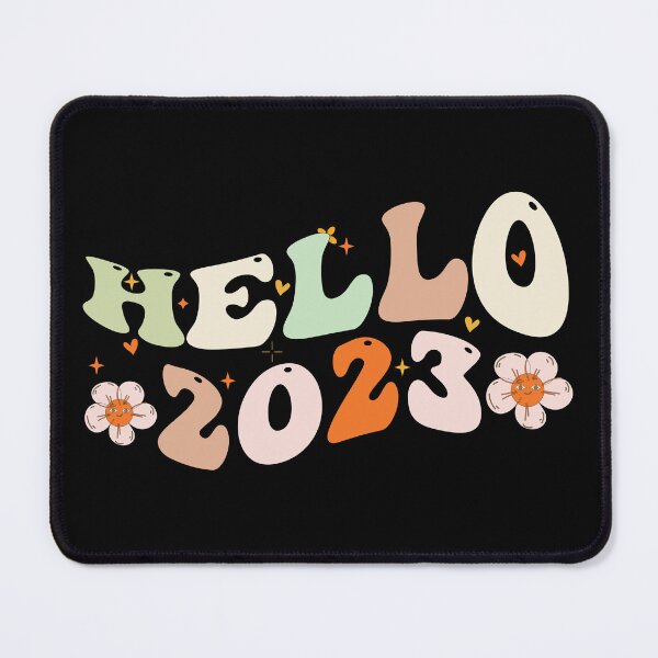 Item preview, groovy hello 2023, cute feminist 2023,floral 2023, funny new year designed and sold by adnane4off.
