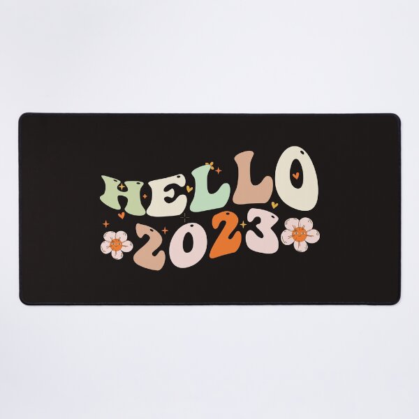 Item preview, groovy hello 2023, cute feminist 2023,floral 2023, funny new year designed and sold by adnane4off.