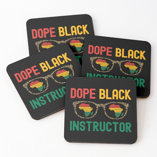 Item preview, Dope Black Instructor - Melanated Teacher, Melanated Professor, Black Female Teacher, Black Educator, Black Professor, Dope Black Educator designed and sold by jadedscientist.
