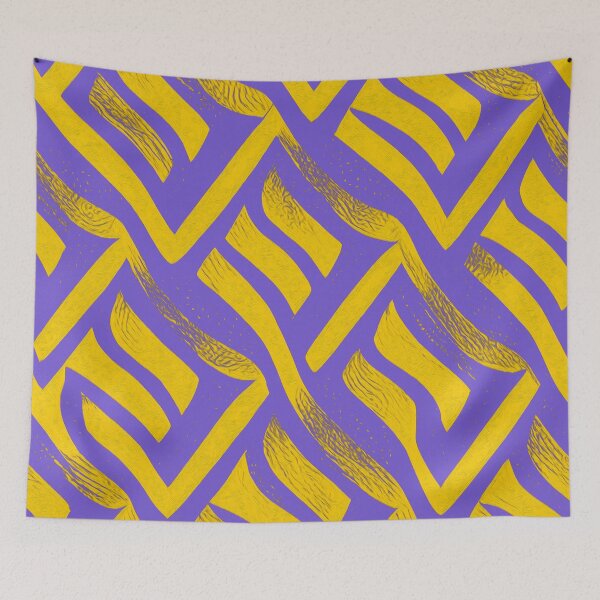 Item preview, Yellow Waves designed and sold by Rixel Studio.