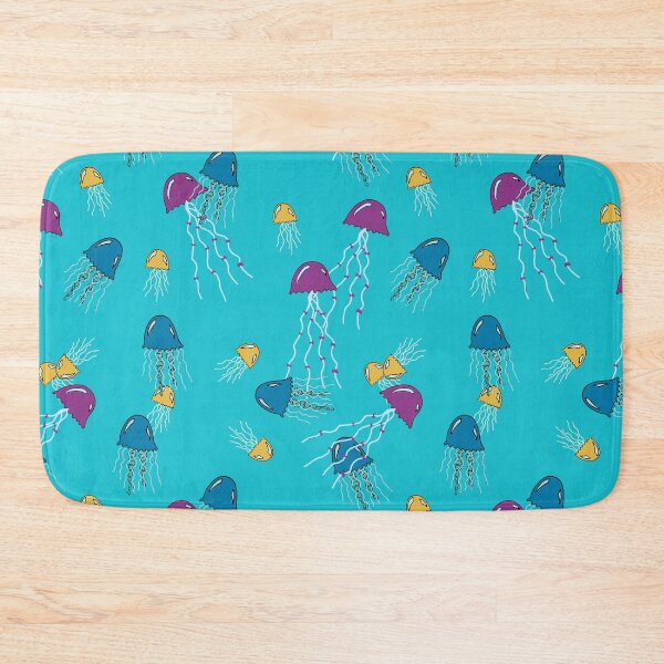Item preview, Jellyfish Variety repeating pattern designed and sold by Barker-Designs.