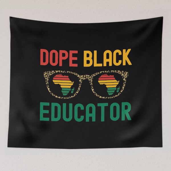 Item preview, Dope Black Educator - Melanated Teacher, Melanated Professor, Black Female Teacher, Black Educator, Black Professor, Dope Black Instructor designed and sold by jadedscientist.