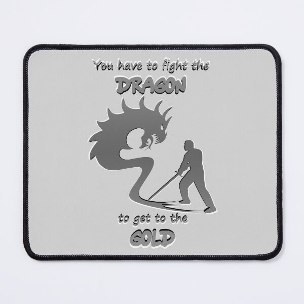 Item preview, You have to fight the Dragon to get to the Gold - Jordan Peterson (Gold) designed and sold by JoanNinjaHen.