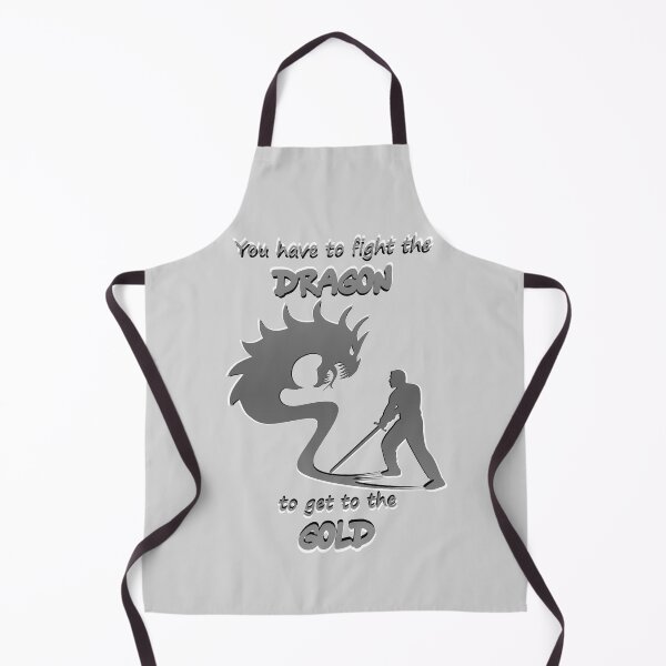 Item preview, You have to fight the Dragon to get to the Gold - Jordan Peterson (Gold) designed and sold by JoanNinjaHen.