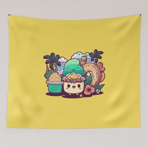 Item preview, A Taste of Hawaii: Exploring the Delicious Flavors of the Hawaiian Cuisine designed and sold by ultra-cute.