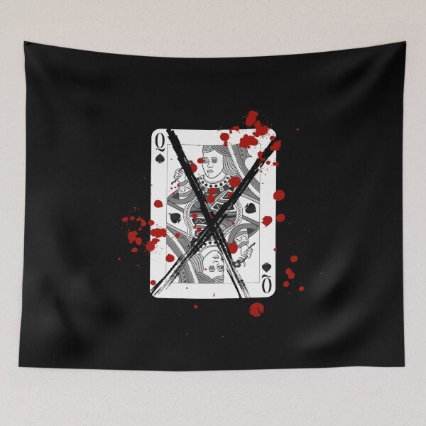 Item preview, Queen of Spades Defeated | Hearts, Clubs, Spades, Diamonds, Cards designed and sold by GoseStudio.
