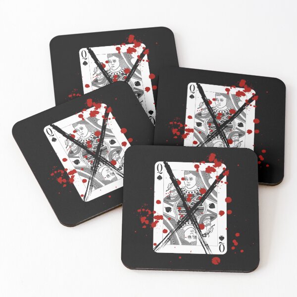 Item preview, Queen of Spades Defeated | Hearts, Clubs, Spades, Diamonds, Cards designed and sold by GoseStudio.